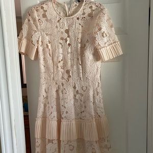A lace dress